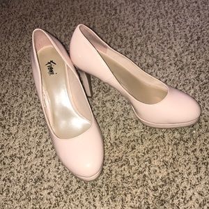 Fioni Blush Pink Heels